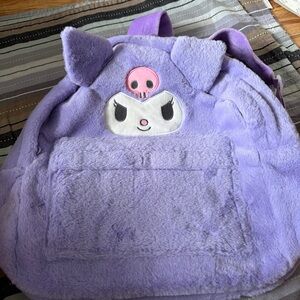 Cute Purple Character Backpack